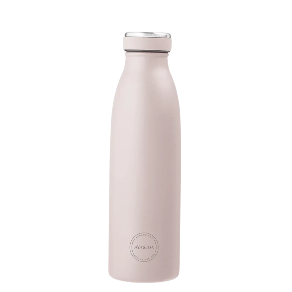 AYA&IDA Drinking Bottle - Soft Rose - 500ML