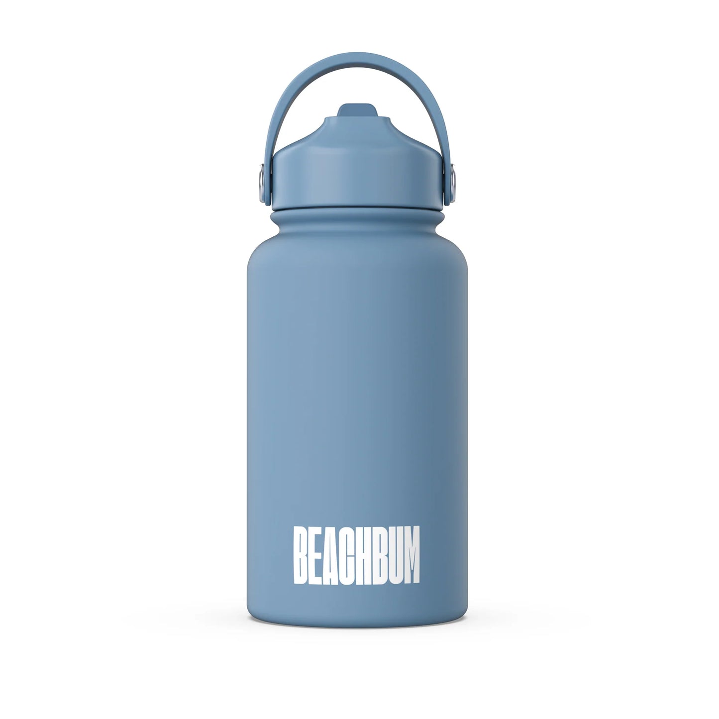 BEACH BUM 1 LITRE WATER BOTTLE - SEA BLUE