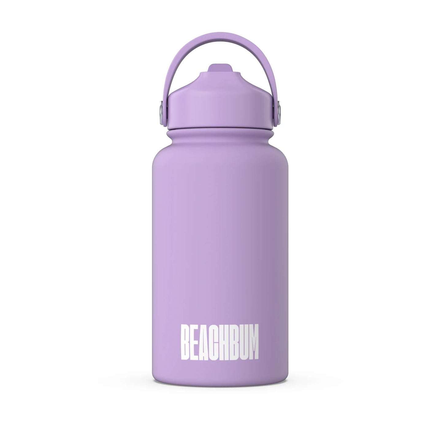 BEACH BUM 1 LITRE WATER BOTTLE - LILAC