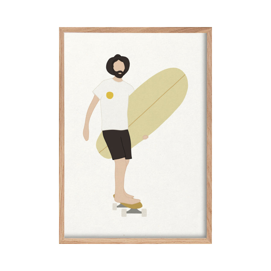 SUNNY’ FINE ART SURF PRINT - A5