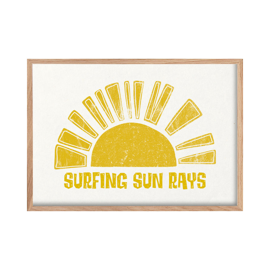 SURF RAYS’ FINE ART SURF PRINT
