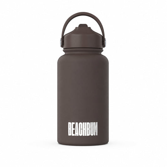 BEACHBUM 1L WATER BOTTLE (CHOCOLATE)