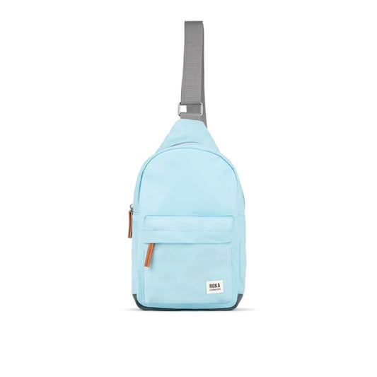 ROKA WILLESDEN B CANAL BLUE RECYCLED NYLON BAG