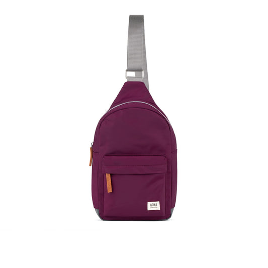 ROKA WILLESDEN B ROYAL BURGUNDY RECYCLED NYLON BAG