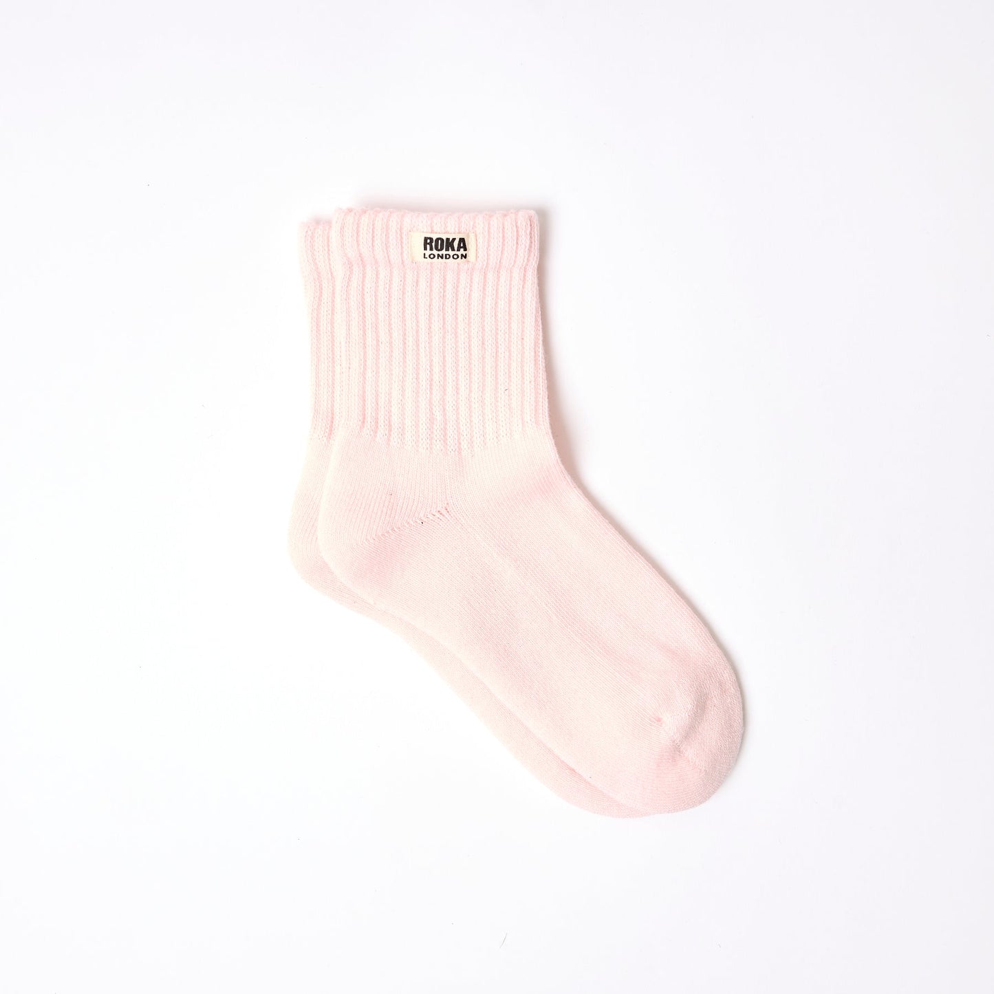 ROKA WINDSOR CREW SOCKS FOR WOMEN IN TRANSCENDENT PINK