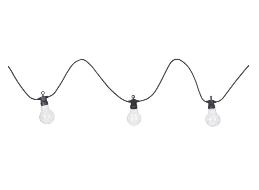 SOLAR FESTOON CLASSIC LIGHTS - 20 BULBS