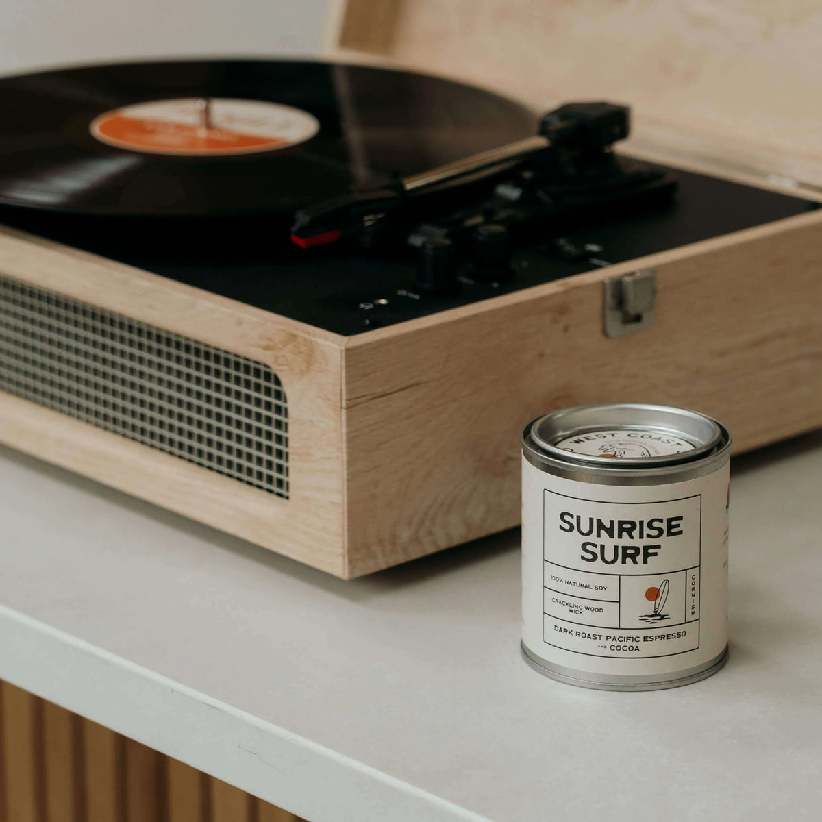 SUNRISE SURF KERNOWFORNIA SOUL CORNISH SOY CANDLE UK