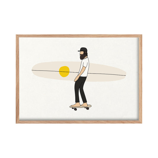 KEEN’ FINE ART SURF PRINT - A5