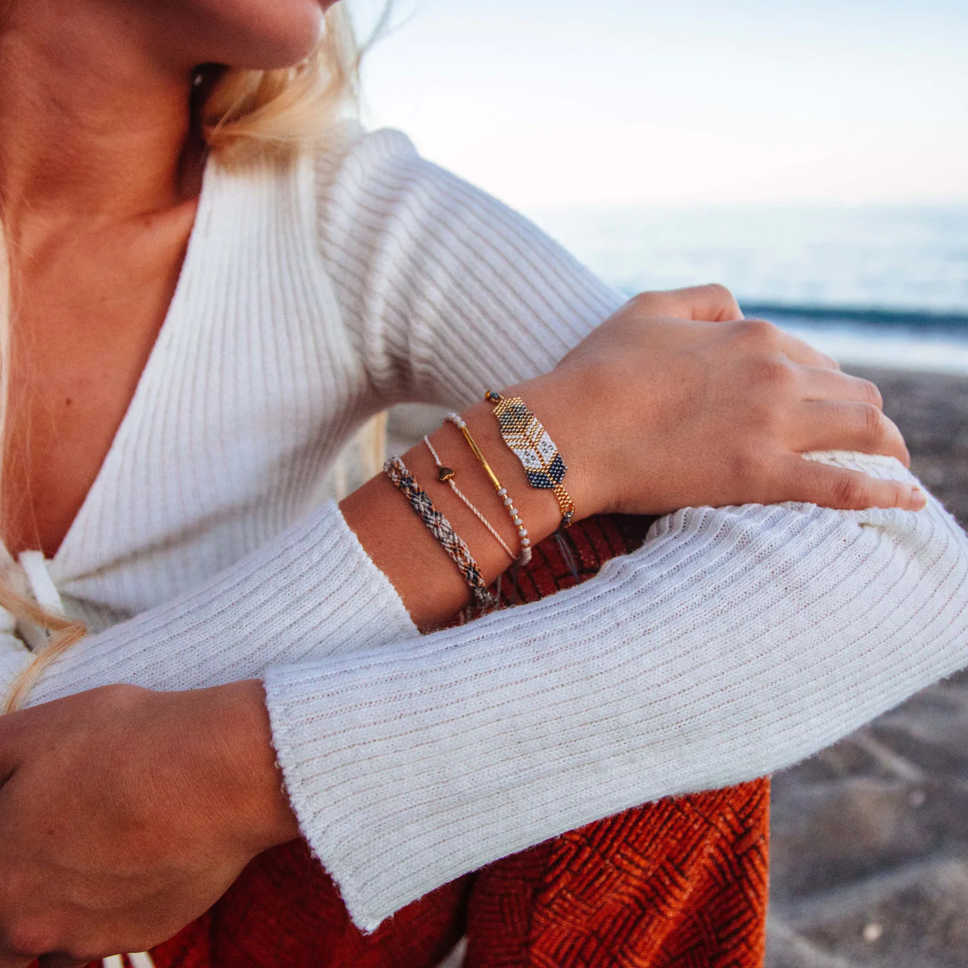 PINEAPPLE ISLAND BONDI SOUL HANDMADE BRACELET SET Hell Yeah Clothing